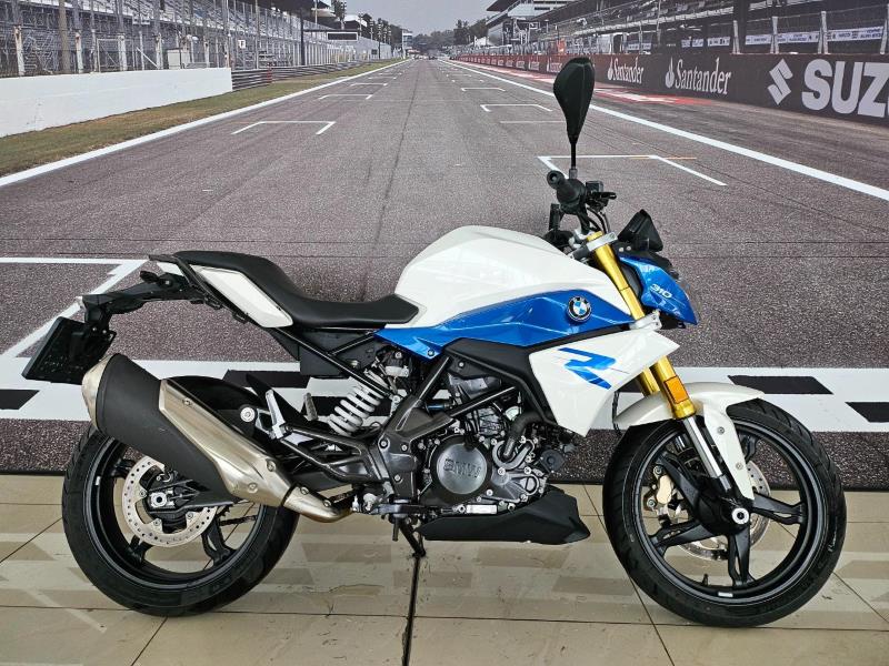 Bmw g310r online bs6 polar white