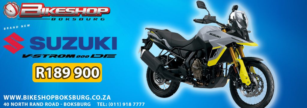 SUZUZKI MOTORCYCLES EAST RAND BIKESHOP BOKSBURG USED AND NEW MOTORCYCLES FOR SALE