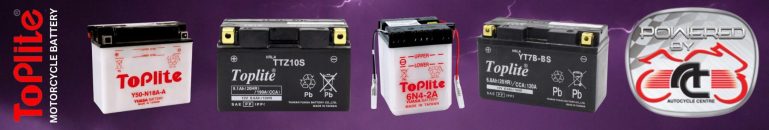 battery, motorcycle battery, top lite