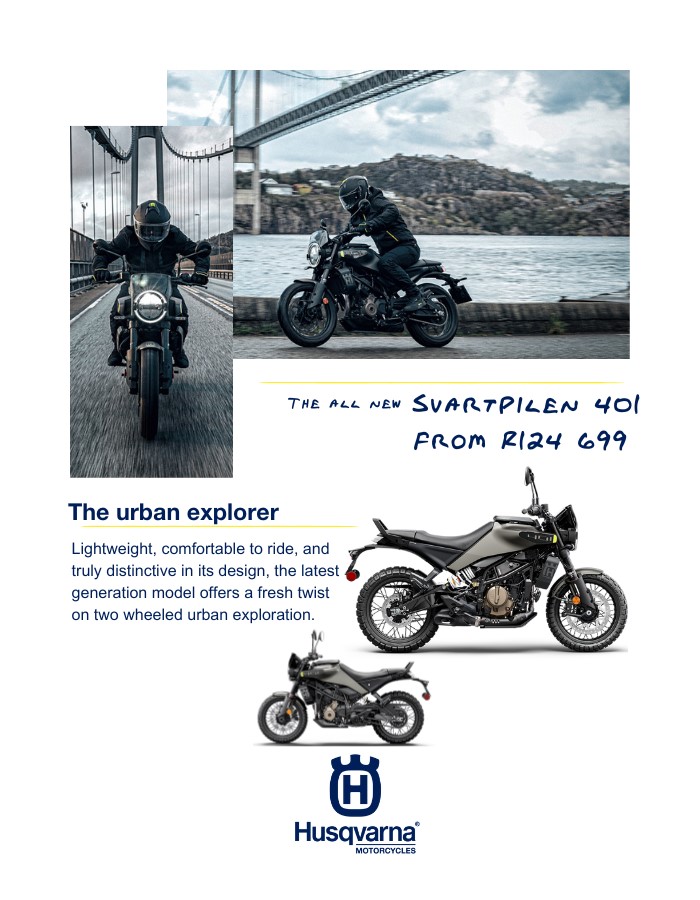 HUSQVARNA MOTORCYCLES SOUTH AFRICA PARTS ACCESSORIES TECHNICAL