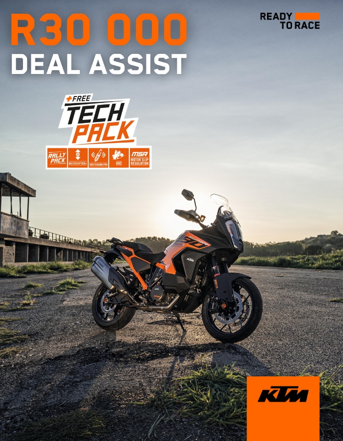 KTM 1290 SUPER ADVENTURE S SAVE R30 000 AND GET A FREE TECH PACK