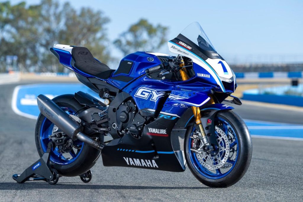 Yamaha R1, track-only model… - Ridefast Motorcycle Magazine