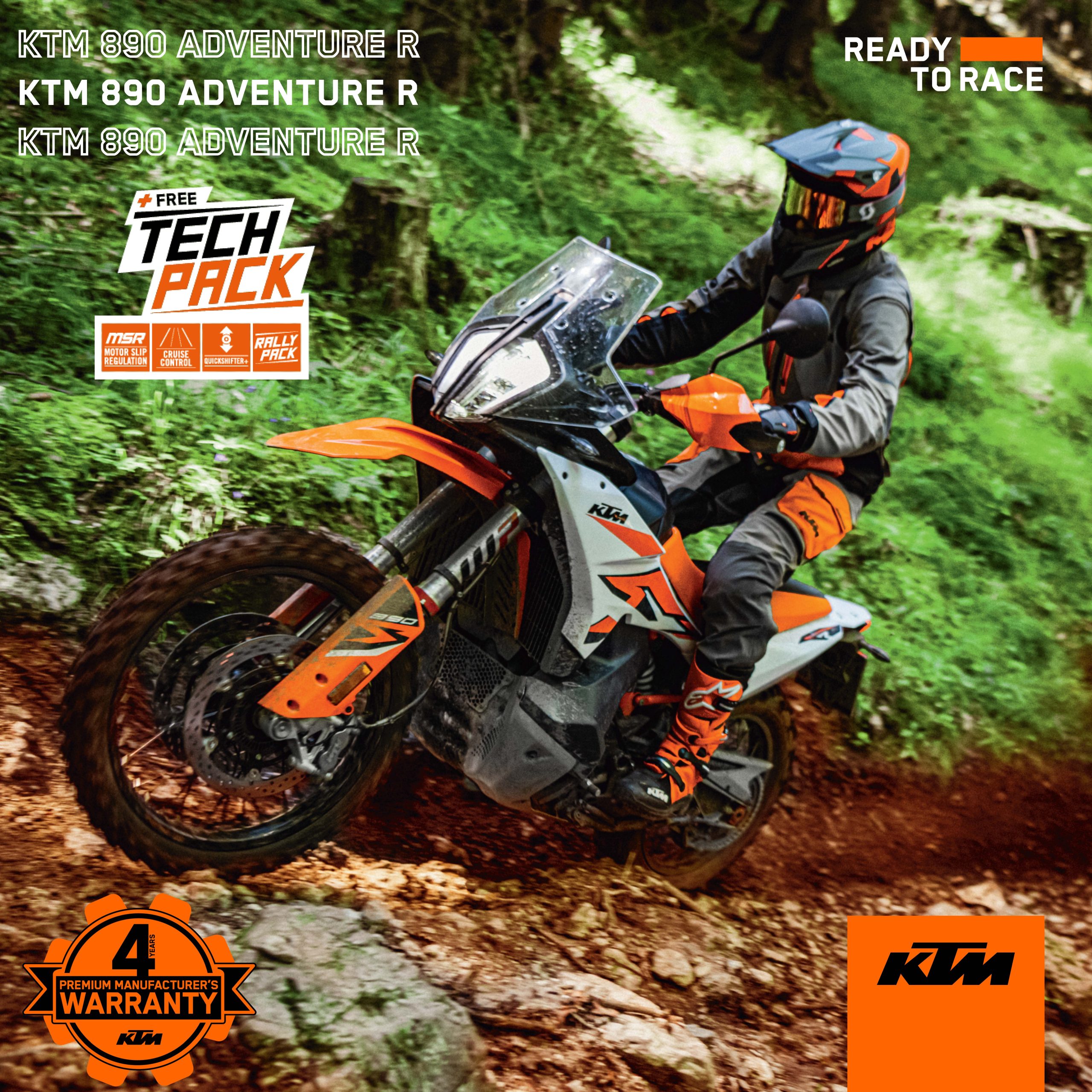 KTM 890 ADV Promotion