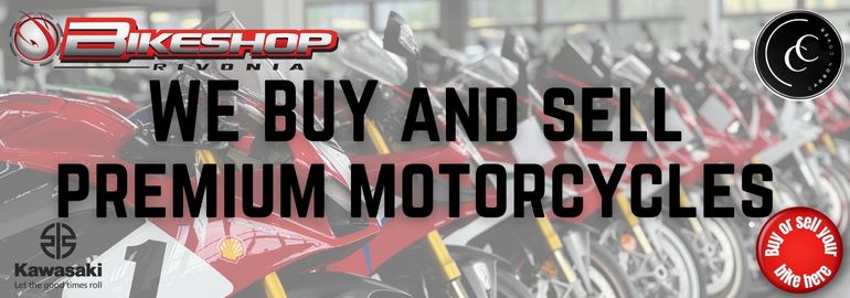 WE BUY and sell premium motorcycles
