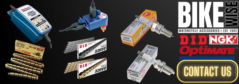 bikewise, arai, sbs, acerbis, motul, pirelli, renthal, ngk, d.i.d
