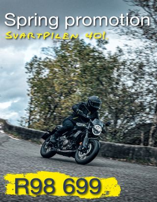 Husqvarna portrait Svartpilen 401