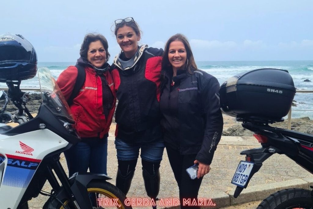 Honda Wing George Ladies’ ride - Trix, Gerda and Maria