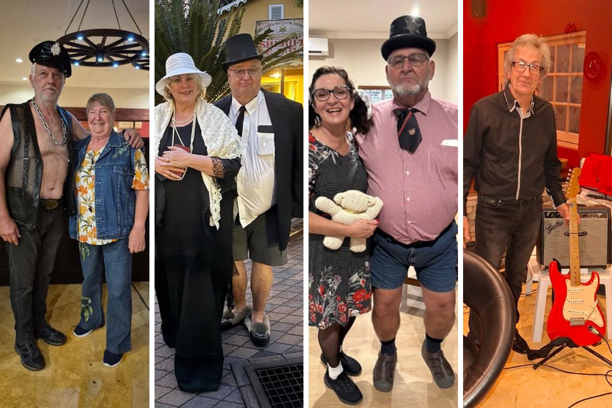 The 40th Wing Fling, Forty Years of Friendship and the Open Road; lots of Honda Goldwings; Honda Gold Wing lineup at 40th Wing Fling Hazyview 2025 Wing Riders SA themed lights parade with Gold Wings in Lowveld Gala dinner prize giving Wing Fling 2025 Gold Wing enthusiasts South Africa