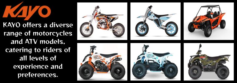 KAYO Motorcycles and ATV’s is a dynamic and forward-thinking brand that aims to provide riders with the ultimate off-road experience. KAYO offers a diverse range of motorcycles and ATV models, catering to riders of all levels of experience and preferences. KMSA Distributors are the official KAYO Importers & Distributors in Southern Africa.