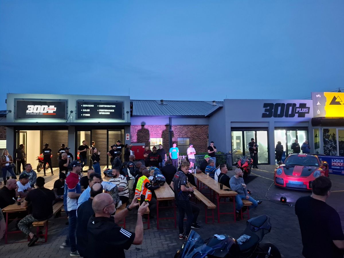 300PLUS lots of excitement before the grand opening