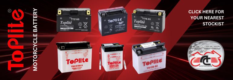 toplite, battery, motorcycle battery