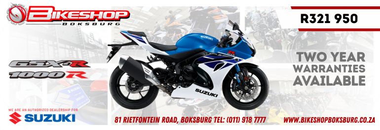 BIKESHOP BOKSBURG SUZUKI EAST - GSXR1000- STRIP 1 - RF