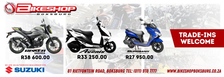 BIKESHOP BOKSBURG SUZUKI EAST - SAMLL BIKES- STRIP 1 - RF