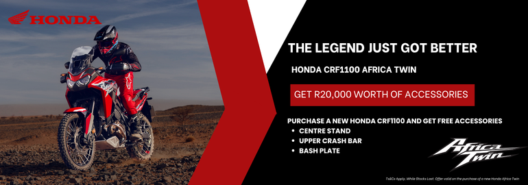 Honda Africa Twin R20k Accessories Web Banner July 2026 Strip