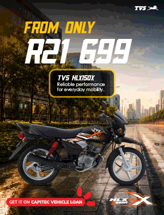 tvs, tvs motorcycles, tvs south africa