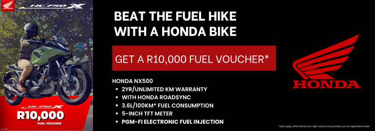 NC750X R10k Fuel Voucher, honda wing sa, honda wing