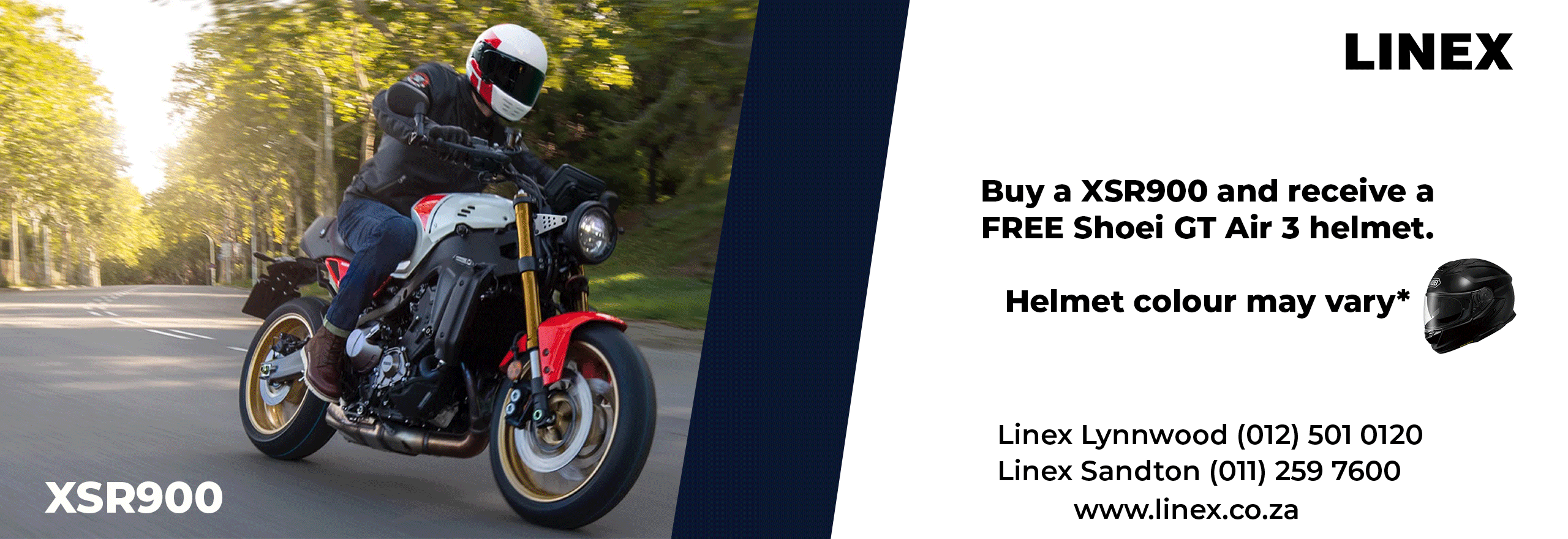 linex, linex sandton, linex yamaha, linex lynwood, yamaha, r1, r9, r7, r6, r3, tvs