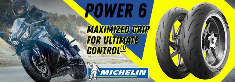 michelin, michelin tyres, michelin power 6, power 6, powered by autocycle