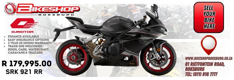 bikeshop boksburg, qj, qjmotor, qjmotor srk921rr, srk921rr